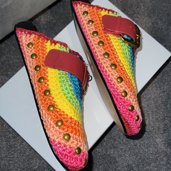 BNIBNW Kurt Geiger crochet Ozark Clogs/flats - Picture 4 of 5